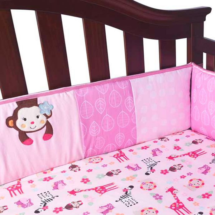 lambs and ivy pink bunny