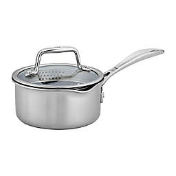 ZWILLING® Clad CFX Ceramic Nonstick Stainless Steel Covered Saucepan