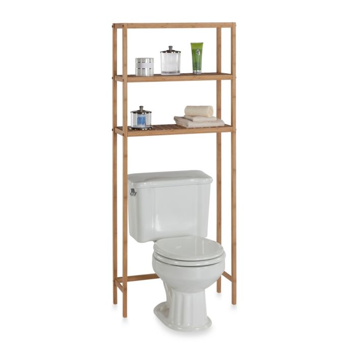 EcoStyles Bamboo 3-Shelf Space Saver Tower | Bed Bath & Beyond