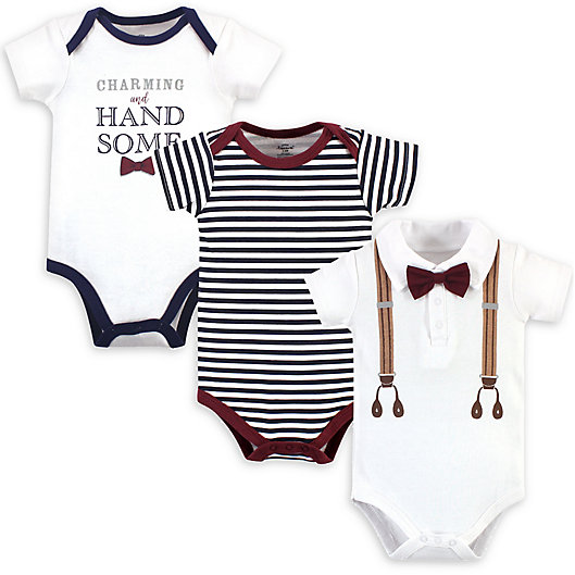 Mamas Boy Little Treasure Unisex Baby Cotton Bodysuits 