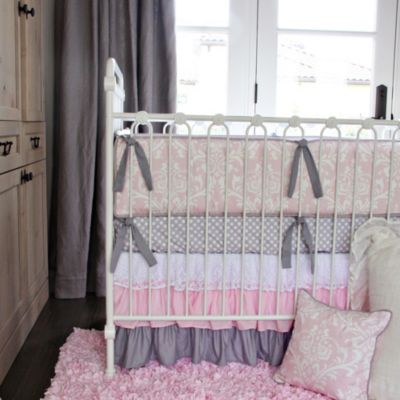 lace crib bedding
