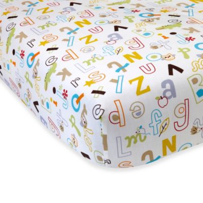 alphabet crib sheet