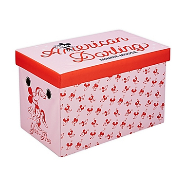&quot;American Darling Minnie Mouse&quot; Folding Storage Bench. View a larger version of this product image.