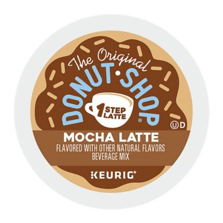 original donut shop mocha latte