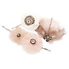 Alternate image 0 for Bloom Bazaar Amorette Silk Flower Bobby Pins (Set of 4)