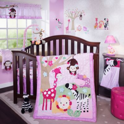 lambs and ivy jungle crib bedding