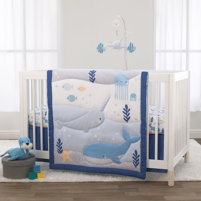 Little Love By NoJo® 3Piece Underwater Adventure Crib Bedding Set in