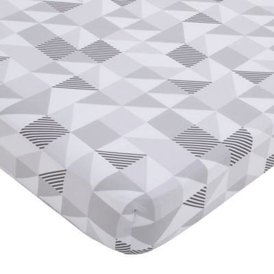 geometric crib sheets