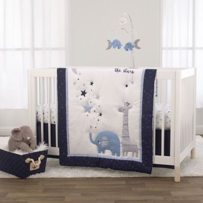 love you to the moon and back crib bedding