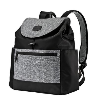 JJ Cole&reg; Mezona Diaper Backpack in Asphalt Black