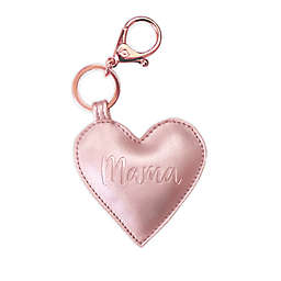 Itzy Ritzy® "Mama" Heart Diaper Bag Key Charm in Blush