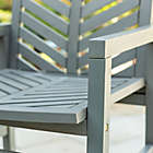 Alternate image 3 for Forest Gate Olive 3-Piece Acacia Outdoor Chat Set in Grey Wash