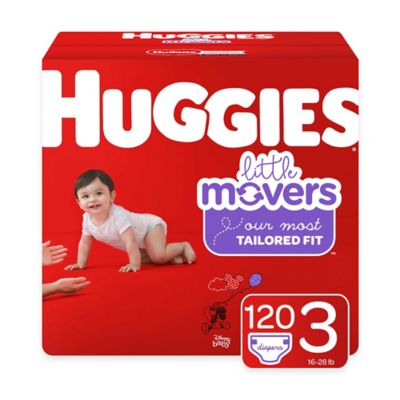 huggies little movers diapers size 5 124 count