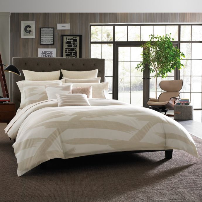 Multi Color Full Queen Kenneth Cole Reaction Home Swirl Duvets