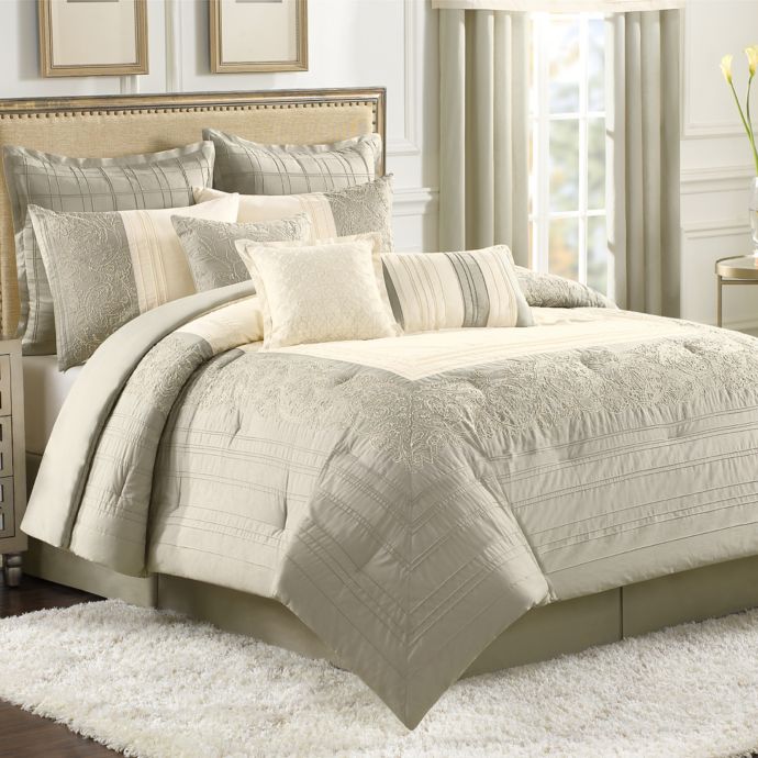 Hamilton 4Piece Comforter Set Bed Bath and Beyond Canada