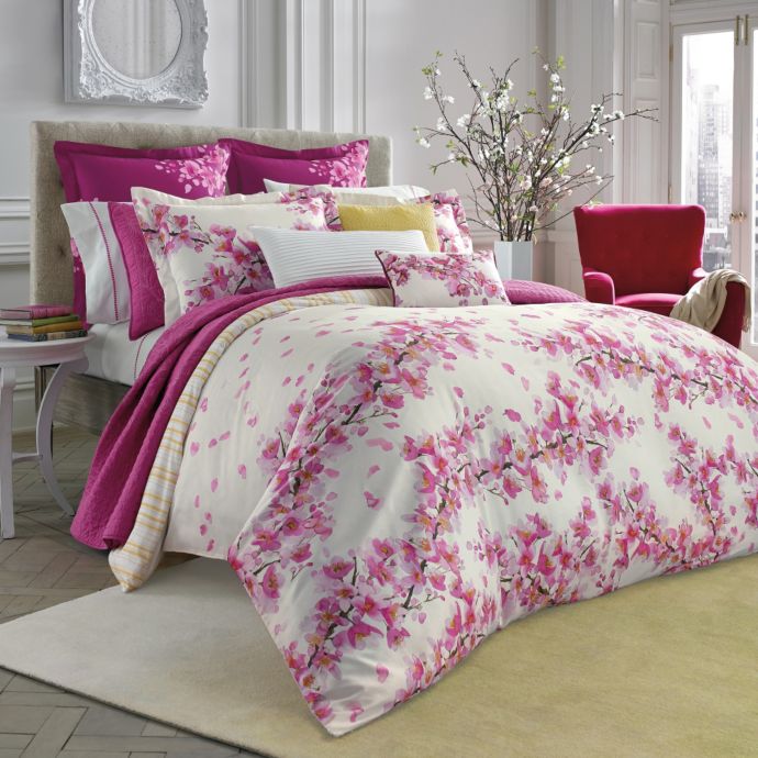 Bluebellgray Cherry Blossom Pink Comforter Set Bed Bath Beyond