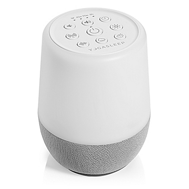 Yogasleep&trade; Duet Multi-Sound Machine and Night Light in White/Grey. View a larger version of this product image.