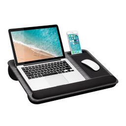 Cushioned Lap Trays TV Dinner Laptop Knee Tray Bean Bag Comfy Portable Desk 