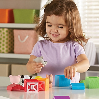 Learning Resources&reg; Peakaboo Learning Farm Toy Playset. View a larger version of this product image.