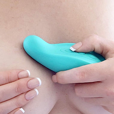 LaVie&trade; Lactation Massager in Teal. View a larger version of this product image.