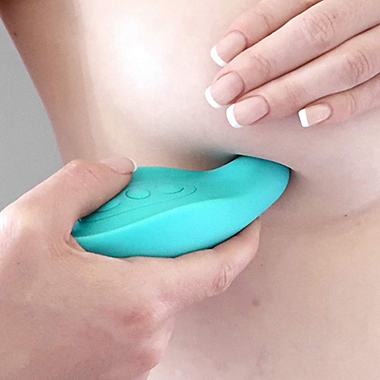 LaVie&trade; Lactation Massager in Teal. View a larger version of this product image.