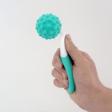 LaVie&trade; Lactation Massage Roller in Teal. View a larger version of this product image.