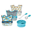 Alternate image 0 for green sprouts&reg; 6-Piece Baby Mealtime Learning Set in Blue Tigers