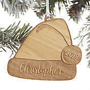 Ho! Ho! Ho! Santa Hat Personalized Ornament