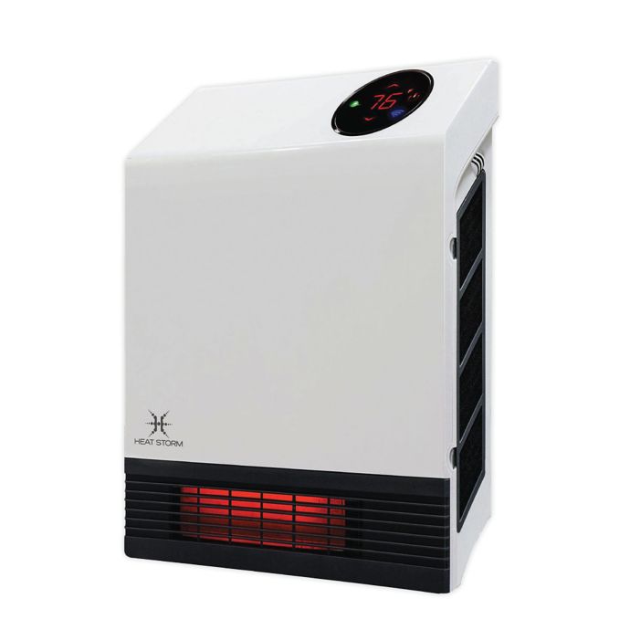 Heat Storm Deluxe Wall Mounted Infrared Heater with WiFi Bed Bath and