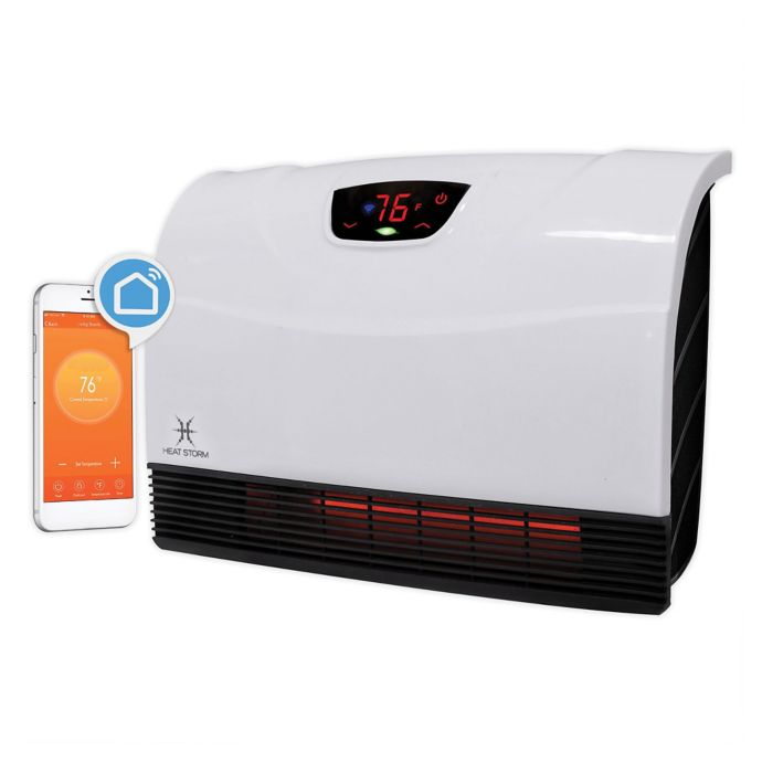 Heat Storm Phoenix Wall Mounted Infrared Heater with WiFi Bed Bath