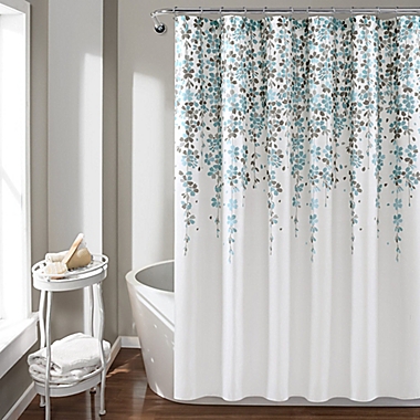 Lush Decor 72-Inch x 72-Inch Weeping Flower Shower Curtain. View a larger version of this product image.