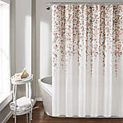 Lush Decor 72-Inch x 72-Inch Weeping Flower Shower Curtain in Blush