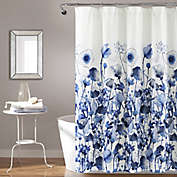 Lush Decor 72-Inch x 72-Inch Zuri Flora Shower Curtain
