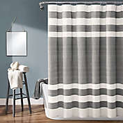 Lush Decor 72-Inch x 72-Inch Cape Cod Stripe Shower Curtain