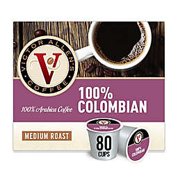 Victor Allen® 100% Colombian Coffee Pods for Single Serve Coffee Makers 80-Count