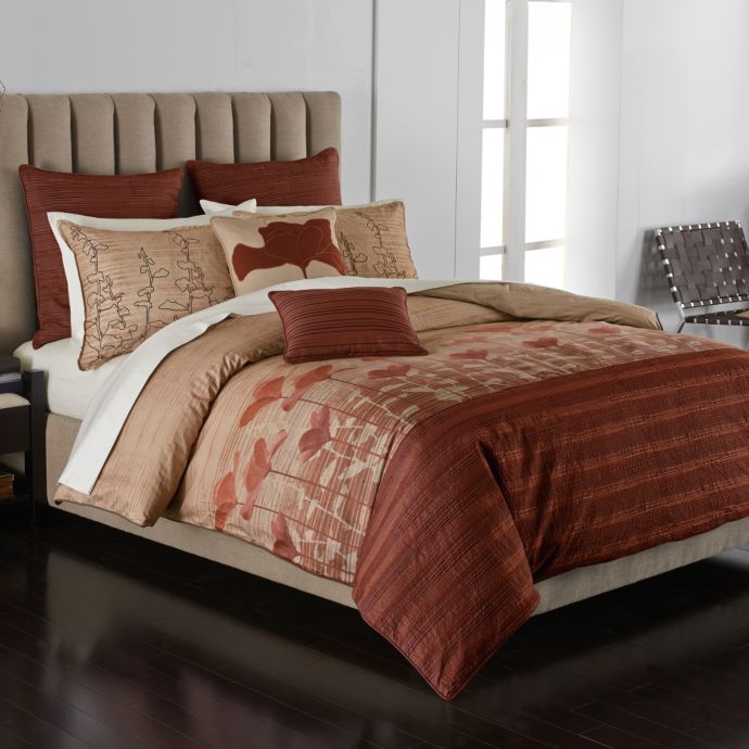 Parker Loft California Poppy Comforter Set | Bed Bath & Beyond