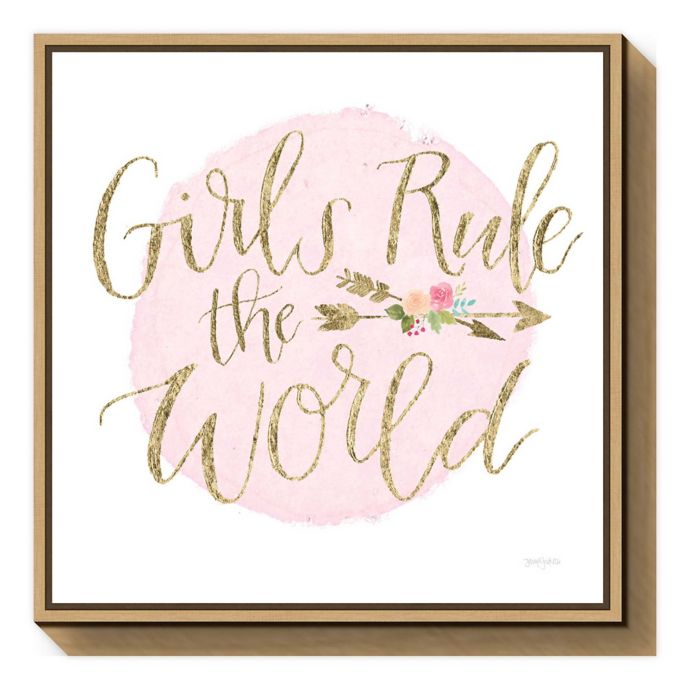 Girl Power Iii 16 Inch Square Framed Wall Art Bed Bath Beyond