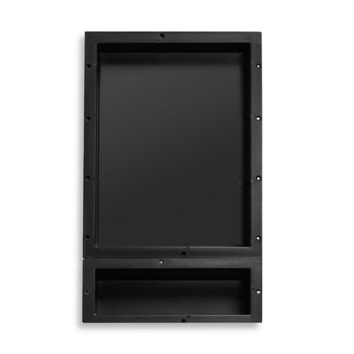 Redi Niche Double Recessed 16 Inch X 26 Inch Shower Shelf With 6