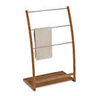 Alternate image 0 for EcoStyles Bamboo Free Standing Towel Stand