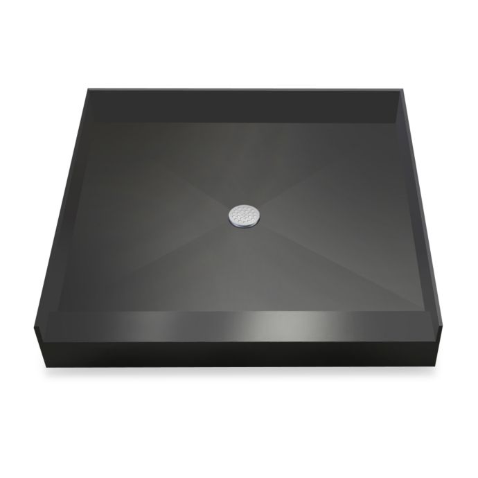 Redi Base™ Single Curb Shower Pan with Center Drain Bed Bath & Beyond