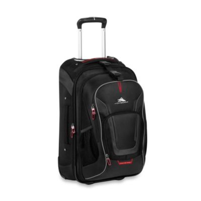 carry on wheeled backpack with removable daypack