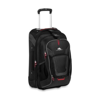 wheeled backpack with removable daypack