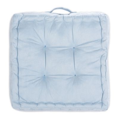 square tufted floor cushion