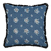 Safavieh Tosh Square Throw Pillow in Blue/Navy