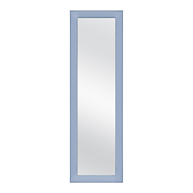 SALT&trade; Over the Door Mirror 16-Inch x 52-Inch in Blue. View a larger version of this product image.