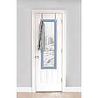 Alternate image 1 for SALT&trade; Over the Door Mirror 16-Inch x 52-Inch in Blue