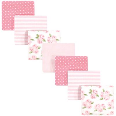 floral receiving blankets