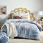 Alternate image 0 for Global Caravan Engineered Floral 2-Piece Twin/Twin XL Duvet Cover Set in Light Blue