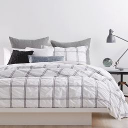 Grid Duvet Cover Bed Bath Beyond