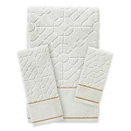 Vern Yip by SKL Home Bamboo Lattice Bath Towel Collection